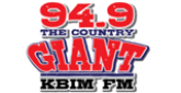 94.9 the Country Giant Radio Station Logo 94.9 the Country Giant radio live streaming logo