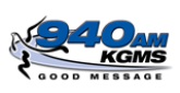940AM KGMS Radio Station Logo 940AM KGMS radio live streaming logo