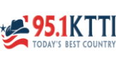 95.1 KTTI Radio Station Logo 95.1 KTTI radio live streaming logo