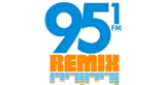 95.1 The Best Mix radio live streaming logo