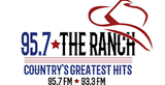 95.7 The Ranch radio live streaming logo