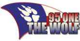 95 One The Wolf radio live streaming logo