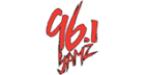 96.1 JAMZ radio live streaming logo
