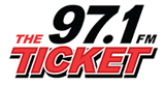 97.1 The Ticket radio live streaming logo