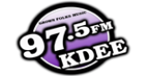 97.5 KDEE radio live streaming logo