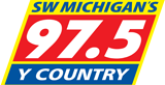 97.5 Y-Country Radio Station Logo 97.5 Y-Country radio live streaming logo