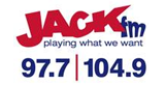 97.7/104.9 Jack FM radio live streaming logo