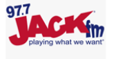 97.7 Jack FM Radio Station Logo 97.7 Jack FM radio live streaming logo