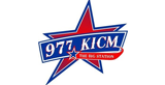 97.7 KICM Radio Station Logo 97.7 KICM radio live streaming logo