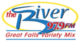 97.9 the River Radio Station Logo 97.9 the River radio live streaming logo
