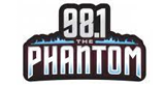 98.1 The Phantom Radio Station Logo 98.1 The Phantom radio live streaming logo
