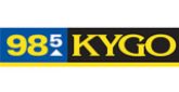 98.5 KYGO radio live streaming logo