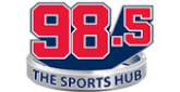 98.5 The Sports Hub Radio Station Logo 98.5 The Sports Hub radio live streaming logo