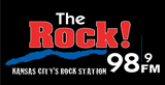 98.9 The Rock! Radio Station Logo 98.9 The Rock! radio live streaming logo