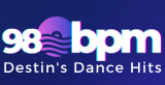 98bpm Radio- Destin's Pure Dance Station radio live streaming logo