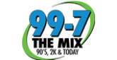99-7 The Mix radio live streaming logo