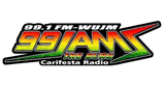 99 Jams WUJM Radio Station Logo 99 Jams WUJM radio live streaming logo