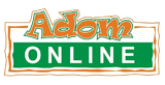 Adom FM radio live streaming logo