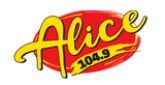Alice 104.9 radio live streaming logo