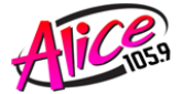 Alice 105.9 radio live streaming logo