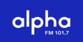Alpha FM radio live streaming logo