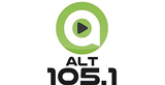 Alt 105.1 radio live streaming logo