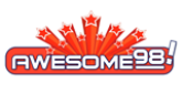 Awesome 98 Radio Station Logo Awesome 98 radio live streaming logo