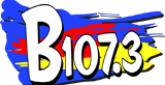 B-107.3 radio live streaming logo