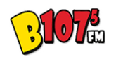 B107.5 radio live streaming logo