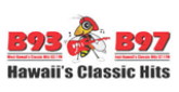 B97 & B93 Hawaii's Classic Hits radio live streaming logo