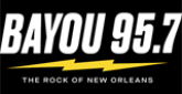 Bayou 95.7 radio live streaming logo