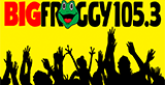 Big Froggy 105.3 radio live streaming logo