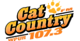 Cat Country 107.3 radio live streaming logo