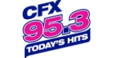 CFX 95.3 FM radio live streaming logo