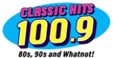 Classic Hits 100.9 radio live streaming logo