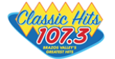Classic Hits 107.3 FM radio live streaming logo