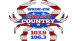 Coast Country 103.9/106.3 radio live streaming logo