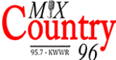 Country 96 radio live streaming logo