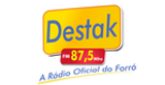 Destak FM 87,5 radio live streaming logo