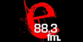E FM radio live streaming logo