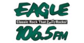 Eagle 106.5 radio live streaming logo