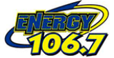 Energy 106.7 Radio Station Logo Energy 106.7 radio live streaming logo