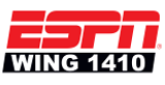 ESPN 1410 AM – WING Radio Station Logo ESPN 1410 AM – WING radio live streaming logo