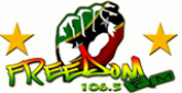 Freedom FM radio live streaming logo