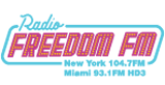 Freedom FM radio live streaming logo