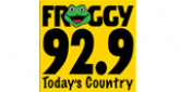 Froggy 92.9 radio live streaming logo