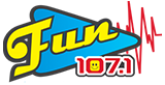 Fun 107.1 Radio Station Logo Fun 107.1 radio live streaming logo