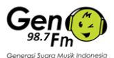 Gen FM radio live streaming logo