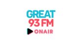GREAT 93 radio live streaming logo