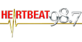 Heartbeat 98.7 FM Radio Station Logo Heartbeat 98.7 FM radio live streaming logo